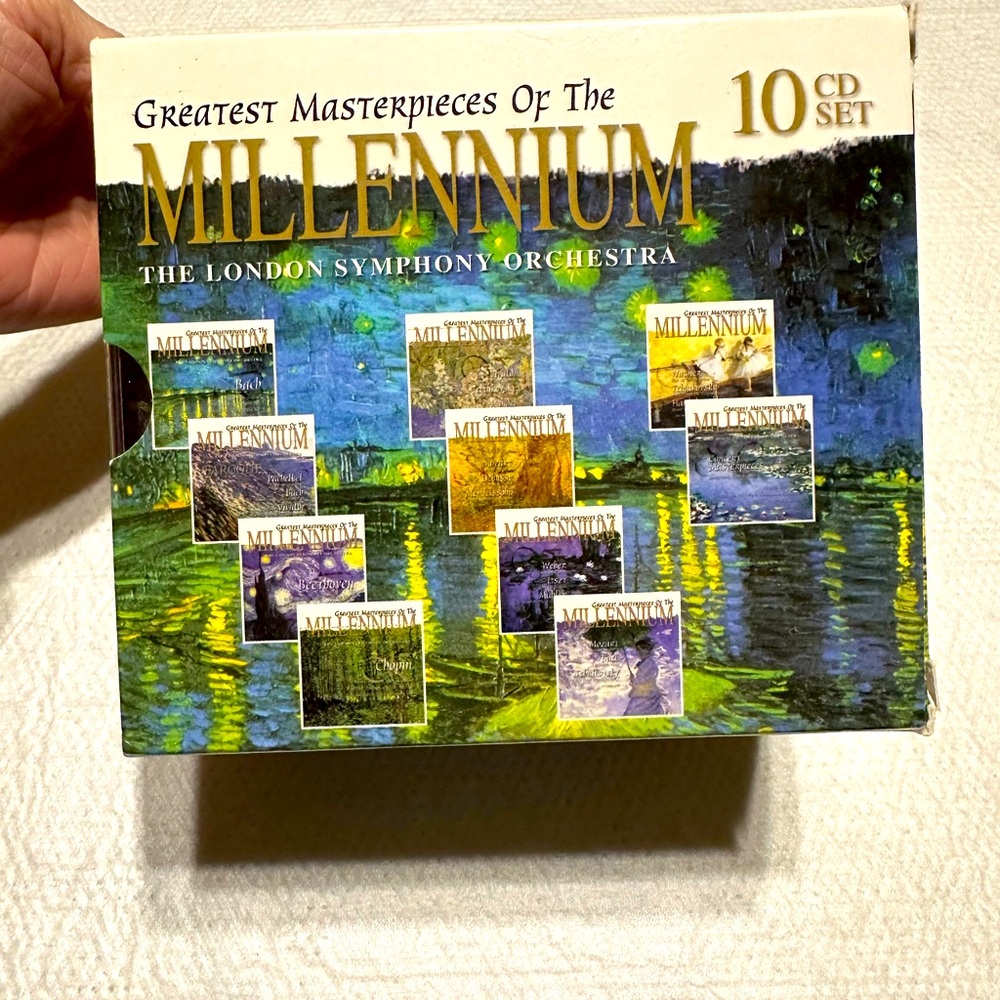 Greatest Masterpieces of the Millennium 10 CD Set. New still in plastic